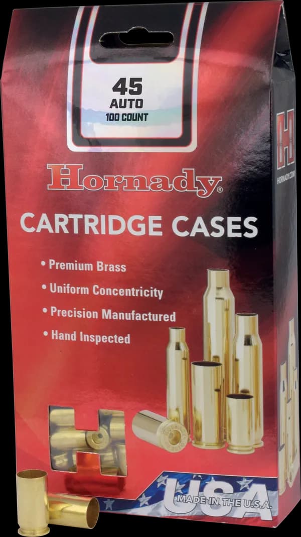 Hornady Unprimed Pistol Cases 200 Ct/Box