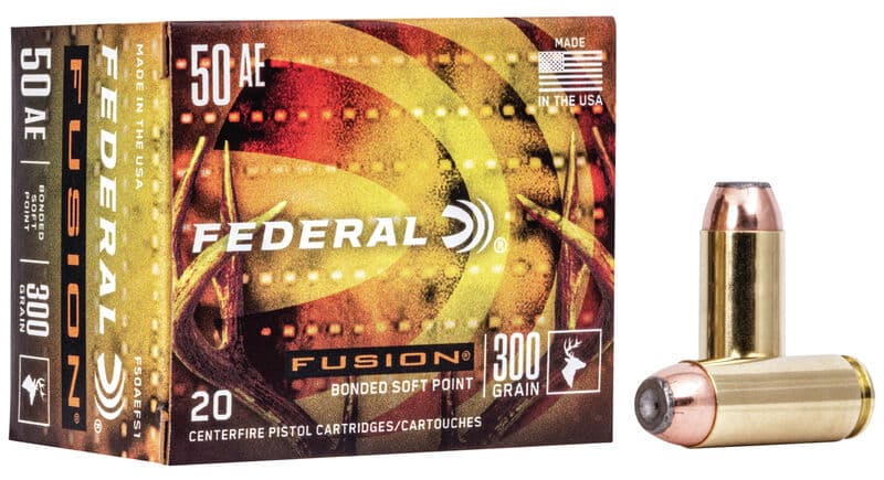 Federal 50 AE Ammo