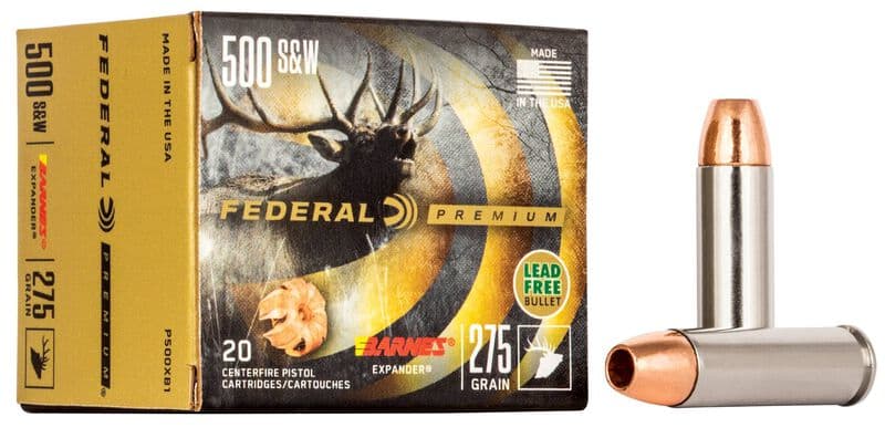 Federal 500 Smith & Wesson Ammo