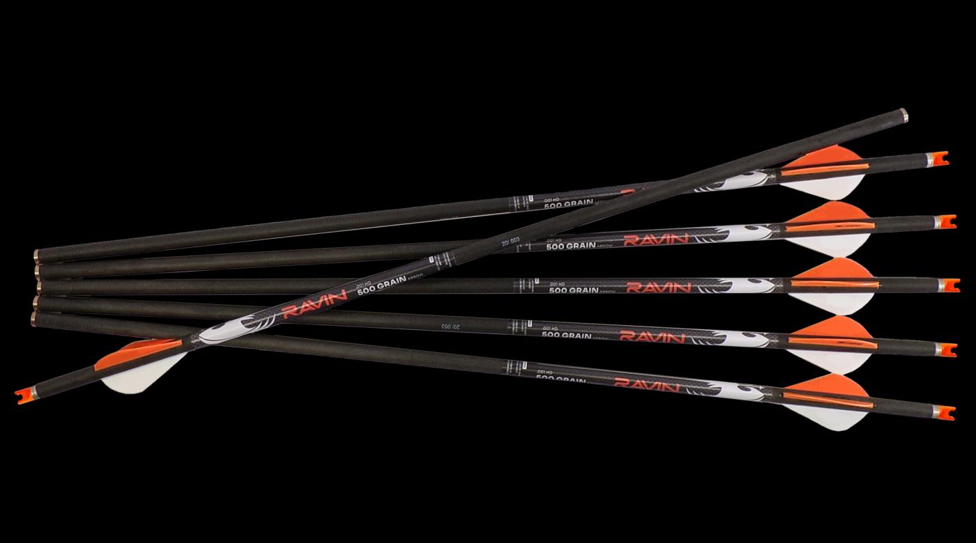 Ravin XK5 500 Gr. .001 Arrows - 6 Pack