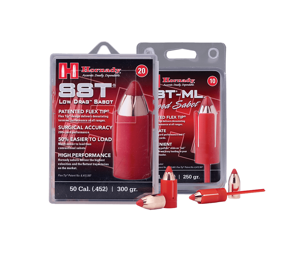 HORNADY MUZZLELOADER SABOTS & BULLETS