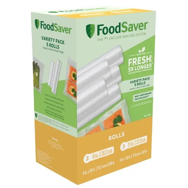 FoodSaver® 8" & 11" Vacuum Seal Rolls, Multi Pack