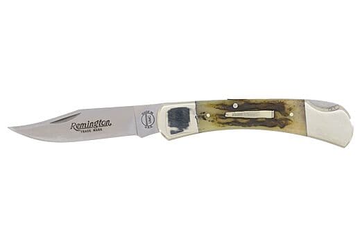 Remington Bullet Knife - Ole Granddad Folding Blade 440C Stainless Steel